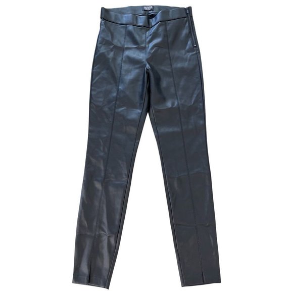 Zara Pants & Jumpsuits Zara Trafaluc Black Faux Leather Pants